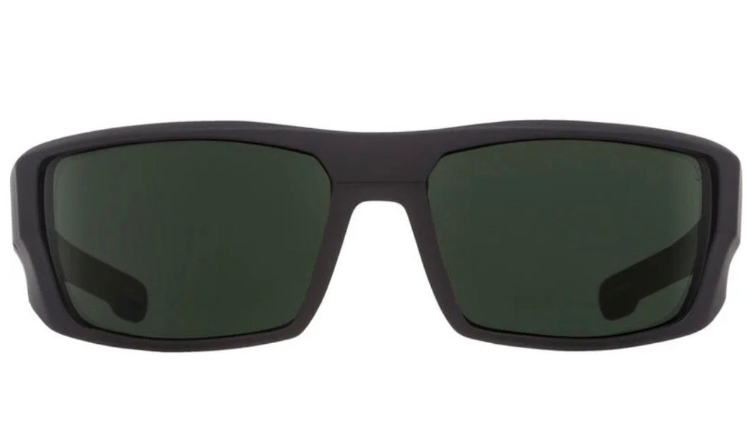 Spy Optic DIRK SOSI ANSI Sunglasses - MATTE Black / Happy Gray Green Lens