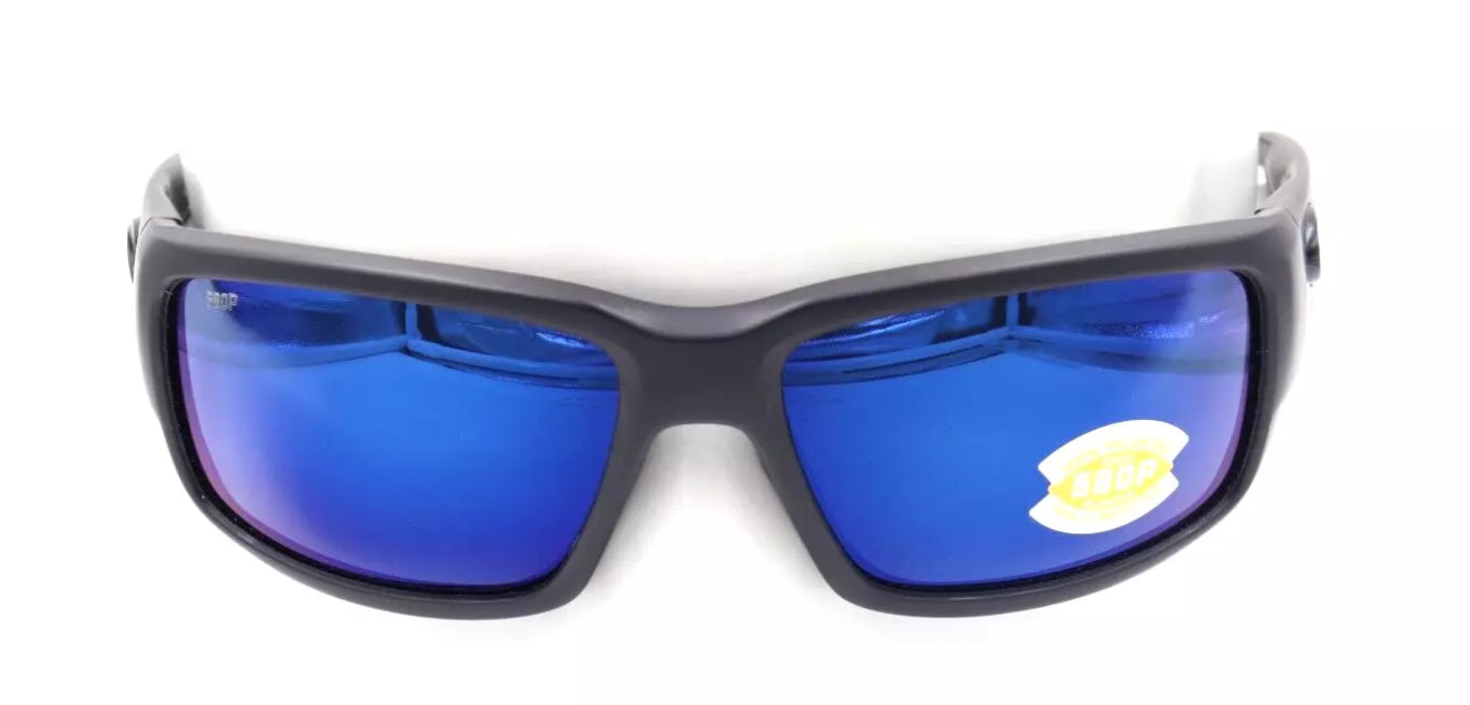 Costa FANTAIL Sunglasses - Blackout / Blue Mirror Polarized 580P Lens
