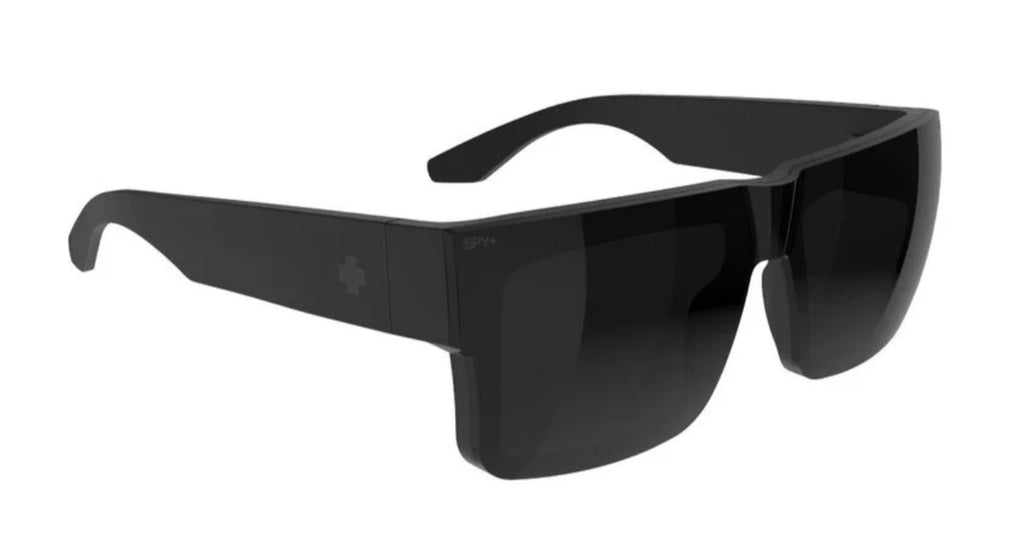 Spy Optic CYRUS SWITCH Sunglasses - Translucent Gunmetal / Happy Gray Green + Happy Gray Gunmetal Mirror Lens