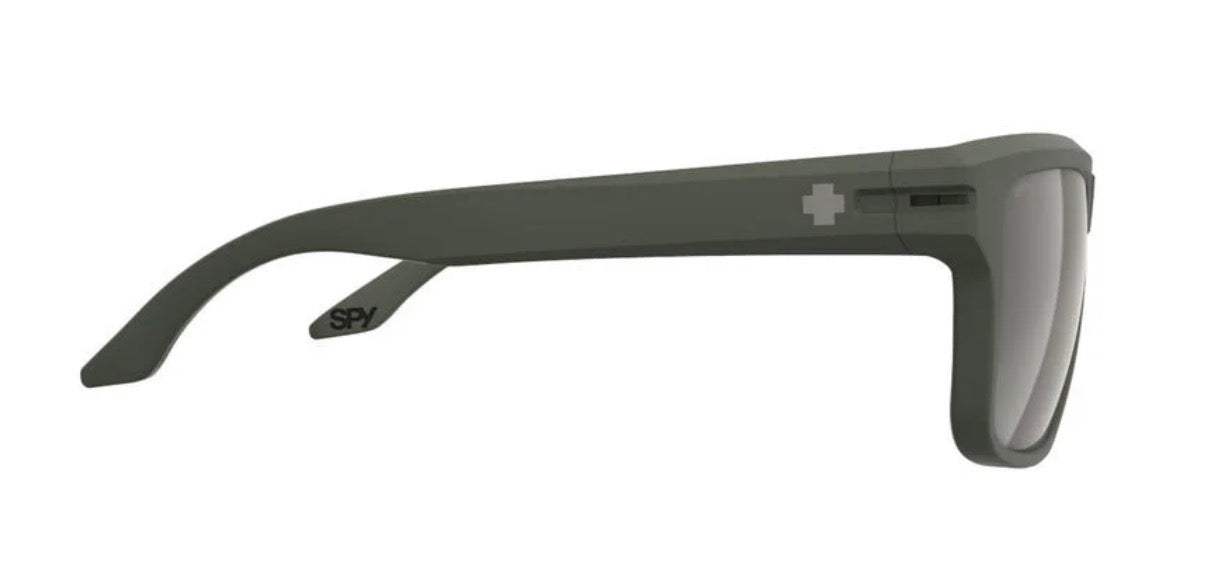 Spy Optic REGION Sunglasses - Matte OLIVE ANSI / Happy Bronze PEWTER Mirror Lens