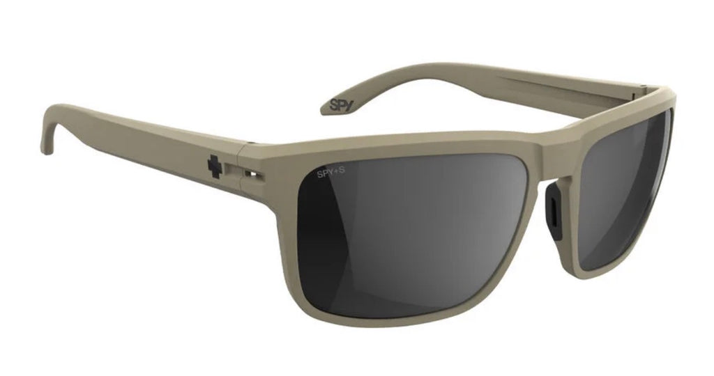 Spy Optic REGION Sunglasses - Matte SAND ANSI / Happy GRAY Lens