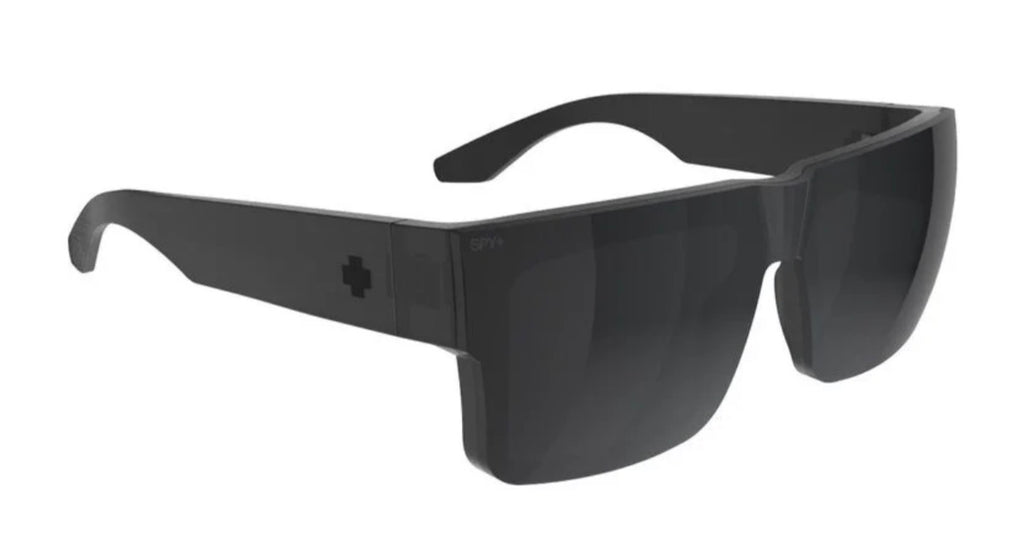 Spy Optic CYRUS SWITCH Sunglasses - Matte Black / Happy Gray Green + Happy Gray Green Black Mirror Lens