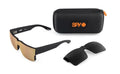 Spy Optic CYRUS SWITCH Sunglasses - Matte Black / Happy Gray Green + Happy Bronze Gold Mirror Lens