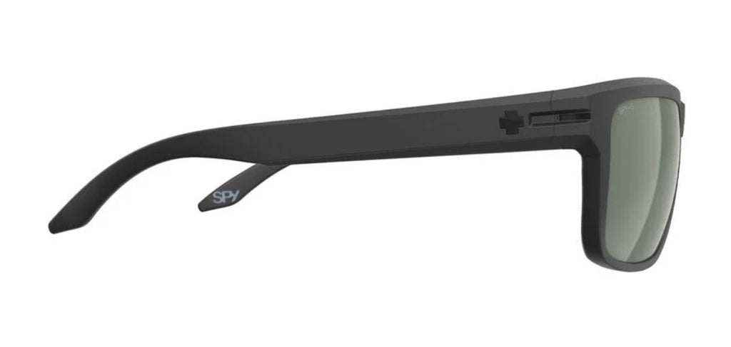 Spy Optic REGION Sunglasses - Matte Black ANSI / Happy Gray Green POLARIZED Lens