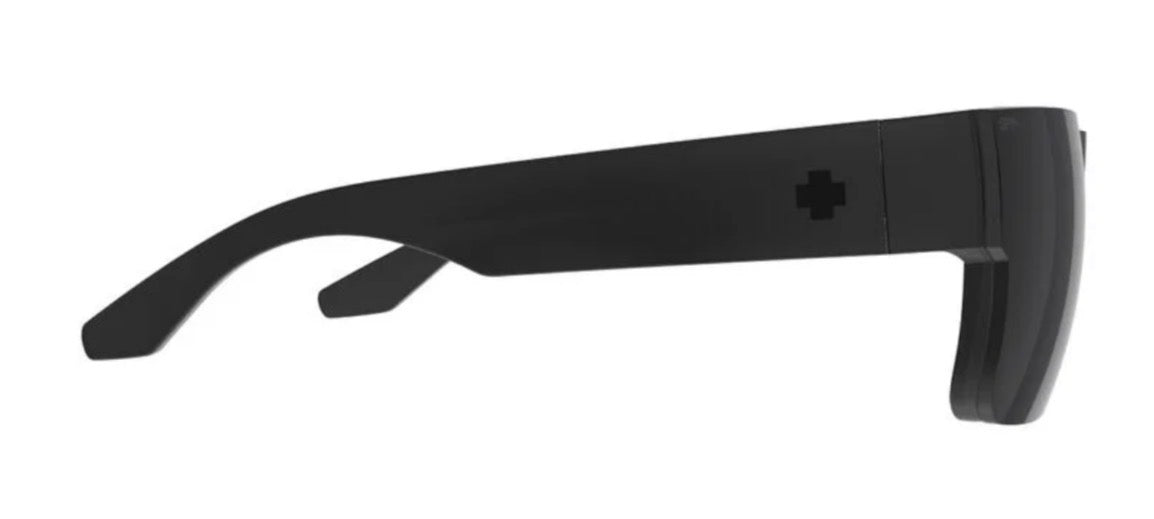 Spy Optic CYRUS SWITCH Sunglasses - Matte Black / Happy Gray Green + Happy Gray Green Black Mirror Lens