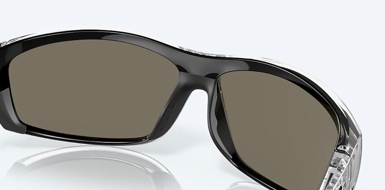 Costa Del Mar SALTBREAK Sunglasses - Silver / Blue Mirror Polarized 580 Glass Lens