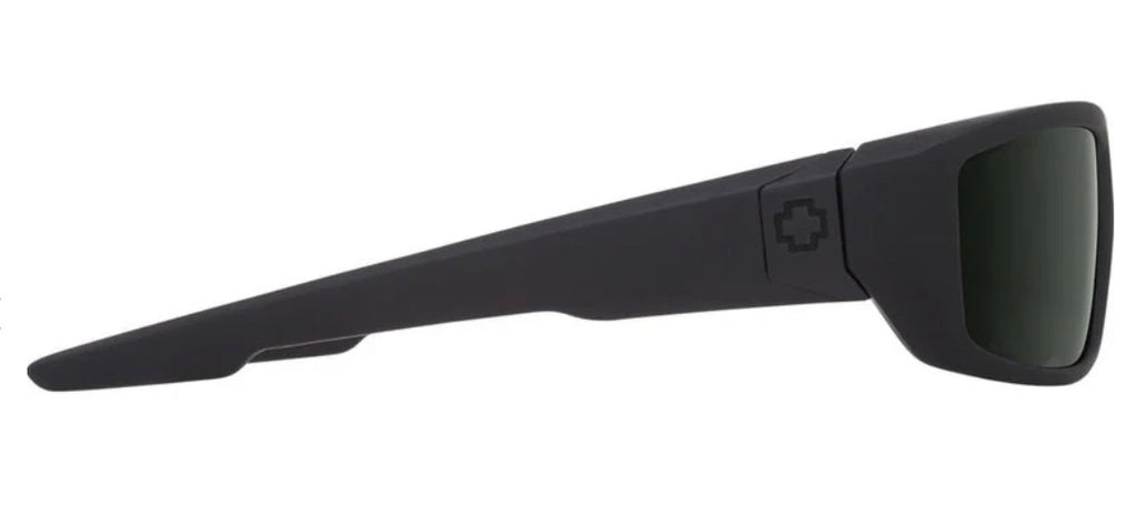 Spy Optic DIRTY MO Sunglasses - SOSI Matte Black / Happy Gray Green POLARIZED Lens