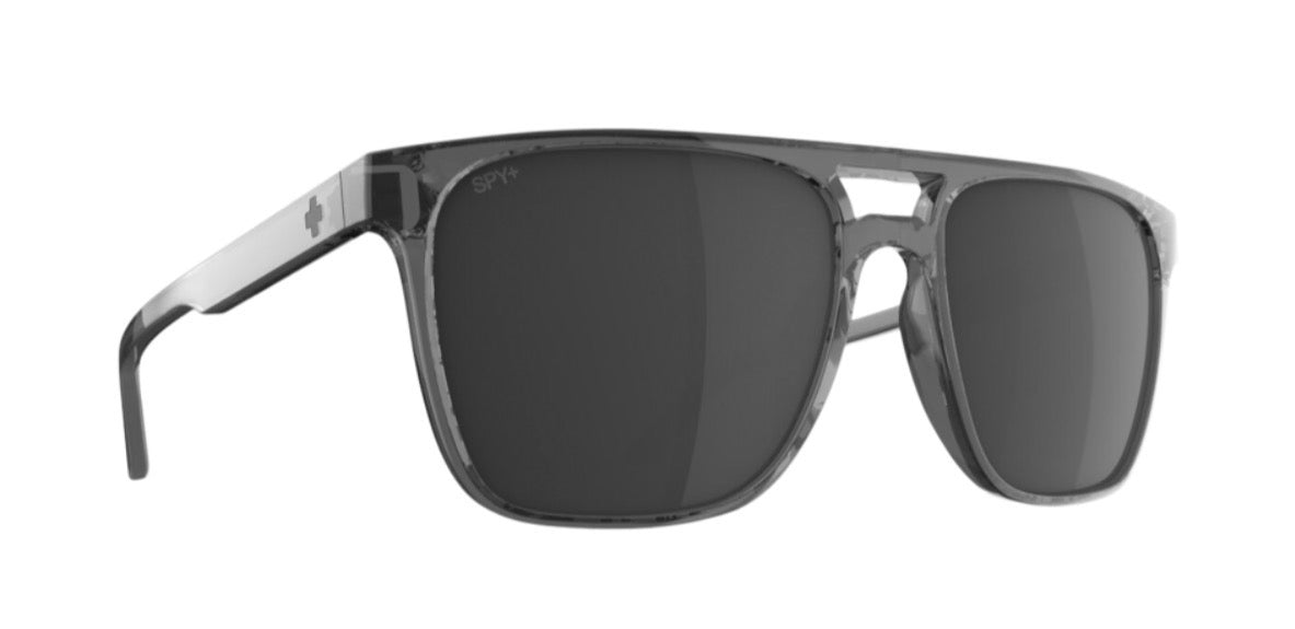 Spy Optic CZAR Sunglasses - Translucent Gunmetal / Happy Gray Gunmetal Mirror Lens