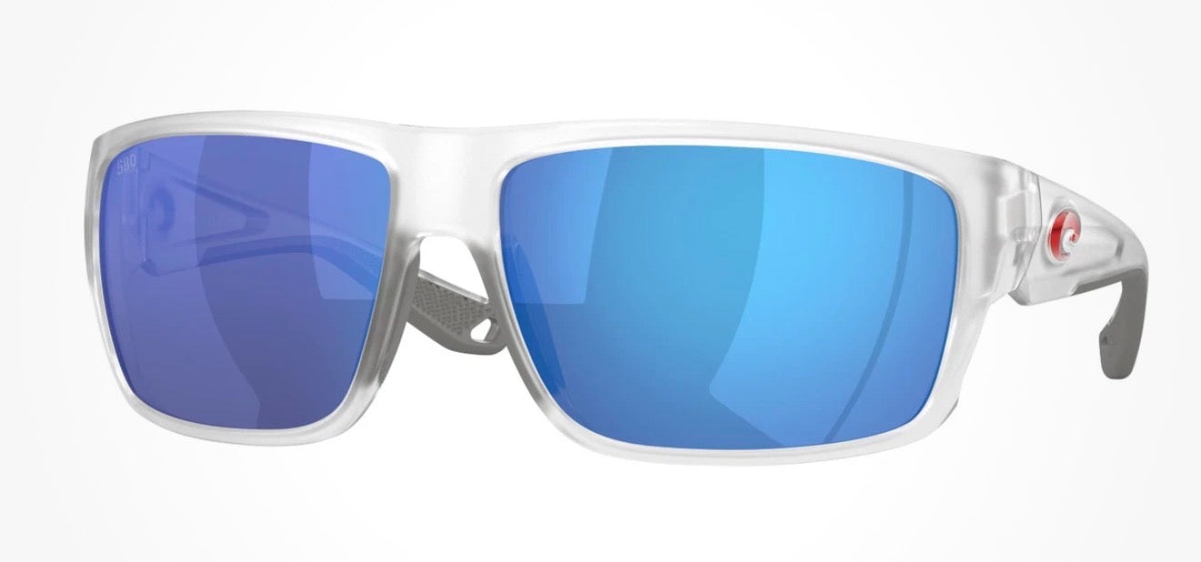 Costa del Mar FLY LINE Sunglasses - Clear / Blue Mirror Polarized 580G Lens