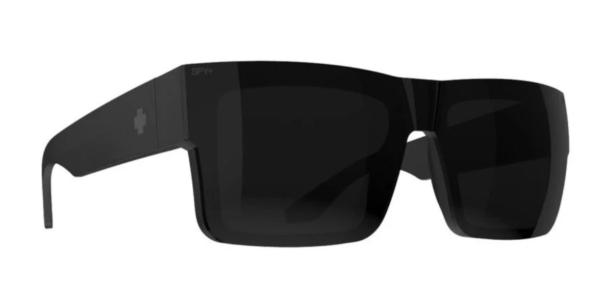 Spy Optic CYRUS SWITCH Sunglasses - Translucent Gunmetal / Happy Gray Green + Happy Gray Gunmetal Mirror Lens