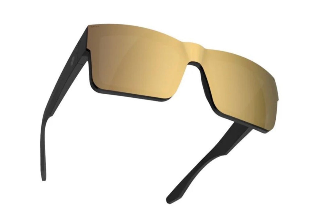 Spy Optic CYRUS SWITCH Sunglasses - Matte Black / Happy Gray Green + Happy Bronze Gold Mirror Lens