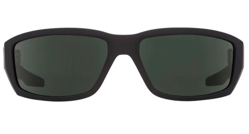 Spy Optic DIRTY MO Sunglasses - SOSI Matte Black / Happy Gray Green POLARIZED Lens