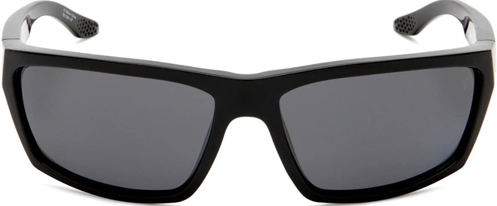 Spy Optic KASH Sunglasses - GLOSS Black / Happy Gray Green POLARIZED Lens