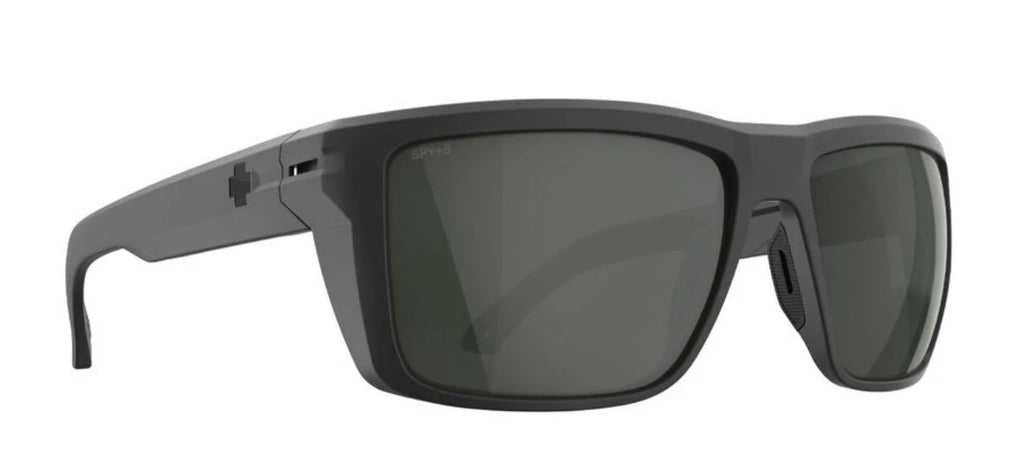 Spy Optic OVERHAUL Sunglasses - Matte Black ANSI / Happy Gray Green Lens
