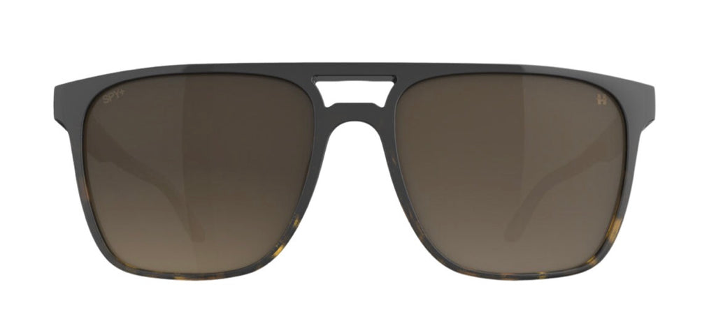 Spy Optic CZAR Sunglasses - Matte Black Tort Fade / Happy Brown Fade Lens
