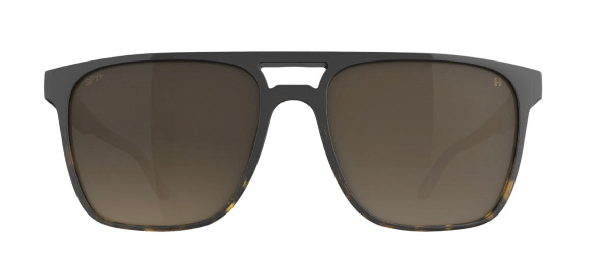 Spy Optic CZAR Sunglasses - Matte Black Tort Fade / Happy Brown Fade Lens