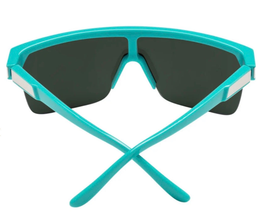 Spy Optic FLYNN 5050 Sunglasses - Teal / Happy Gray Green Pink Spectra Mirror Lens