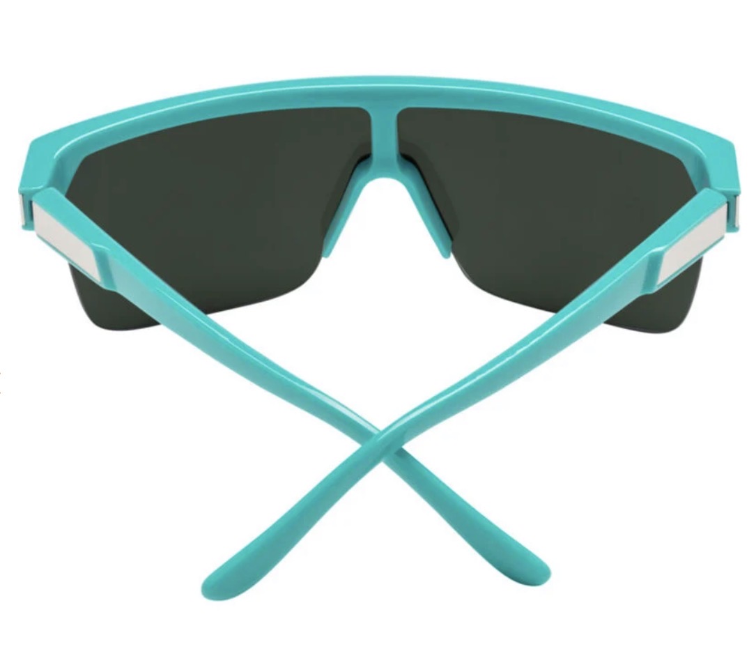 Spy Optic FLYNN 5050 Sunglasses - Teal / Happy Gray Green Pink Spectra Mirror Lens