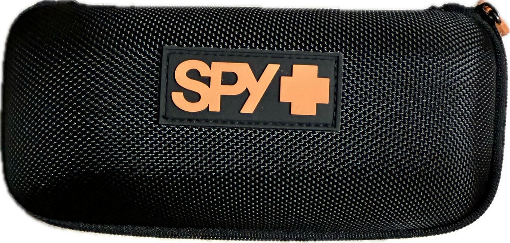 Spy HARD ZIPPER CASE - Fits ALL Spy Glasses w/Cleaning Cloth- NEW STYLE Large