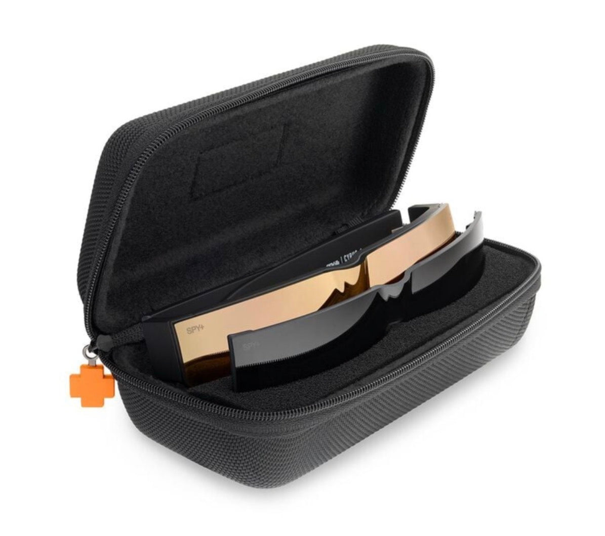 Spy Optic CYRUS SWITCH Sunglasses - Matte Black / Happy Gray Green + Happy Bronze Gold Mirror Lens