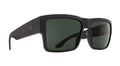 Spy Optic CYRUS Sunglasses - MATTE Black / HAPPY Gray Green Lens