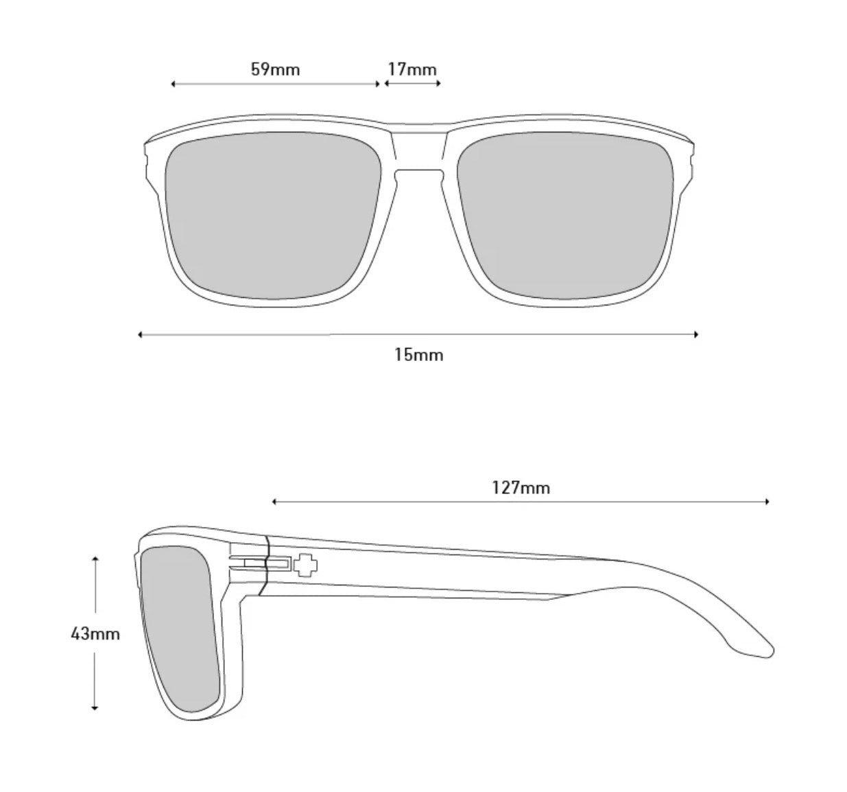 Spy Optic REGION Sunglasses - Soft Matte Black ANSI / Happy BOOST POLARIZED Black Spectra Mirror Lens