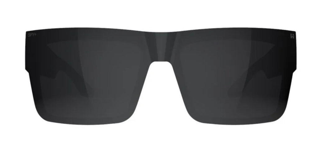 Spy Optic CYRUS SWITCH Sunglasses - Matte Black / Happy Gray Green + Happy Gray Green Black Mirror Lens
