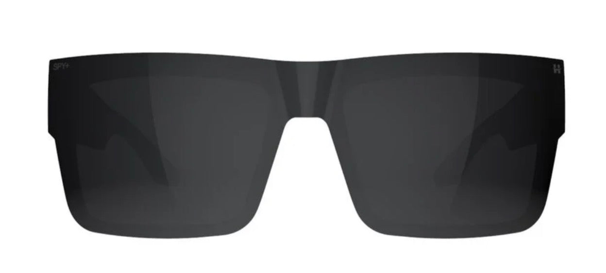 Spy Optic CYRUS SWITCH Sunglasses - Matte Black / Happy Gray Green + Happy Gray Green Black Mirror Lens