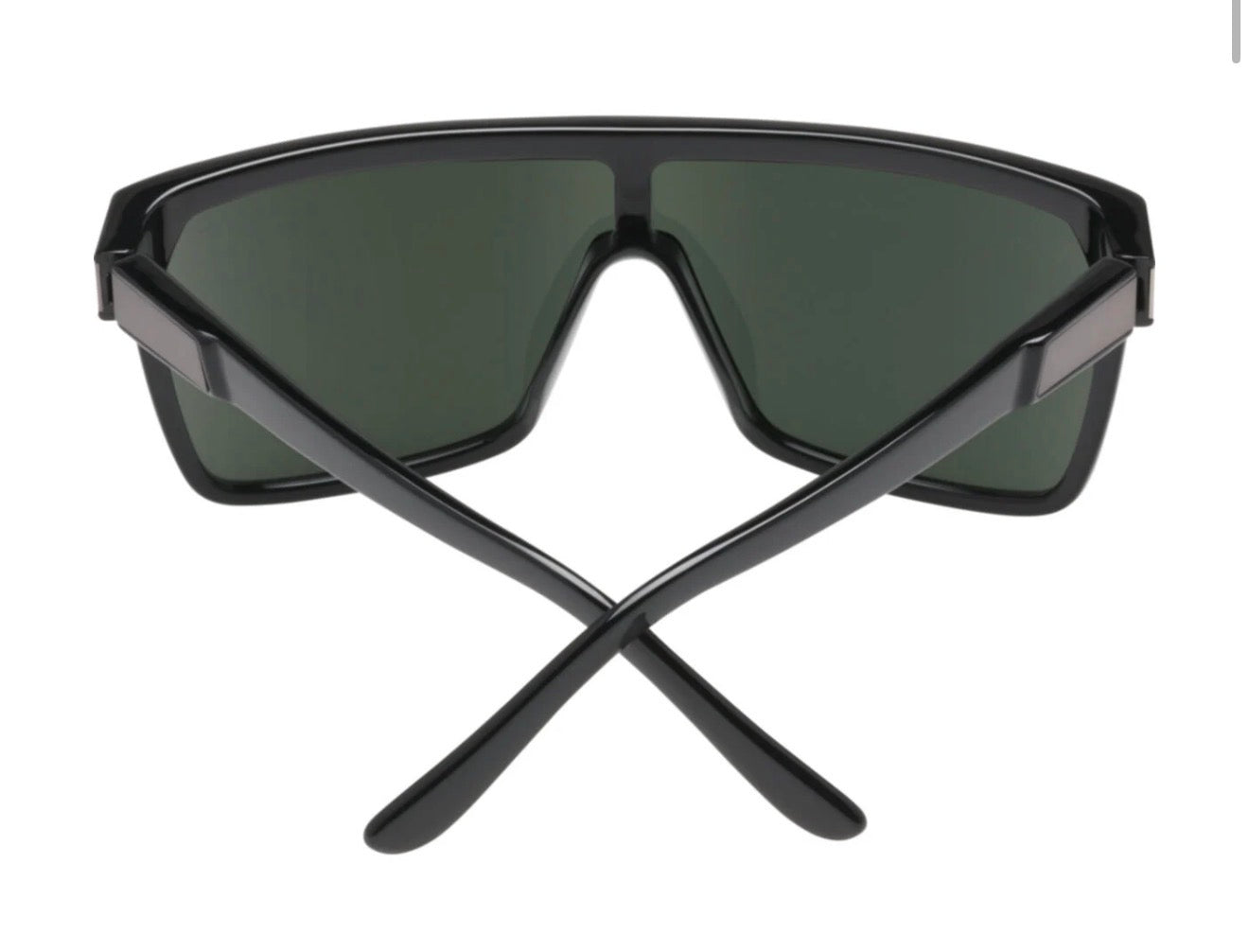 Spy Optic FLYNN Sunglasses - Black w/Matte Black / HAPPY Gray Green Lens