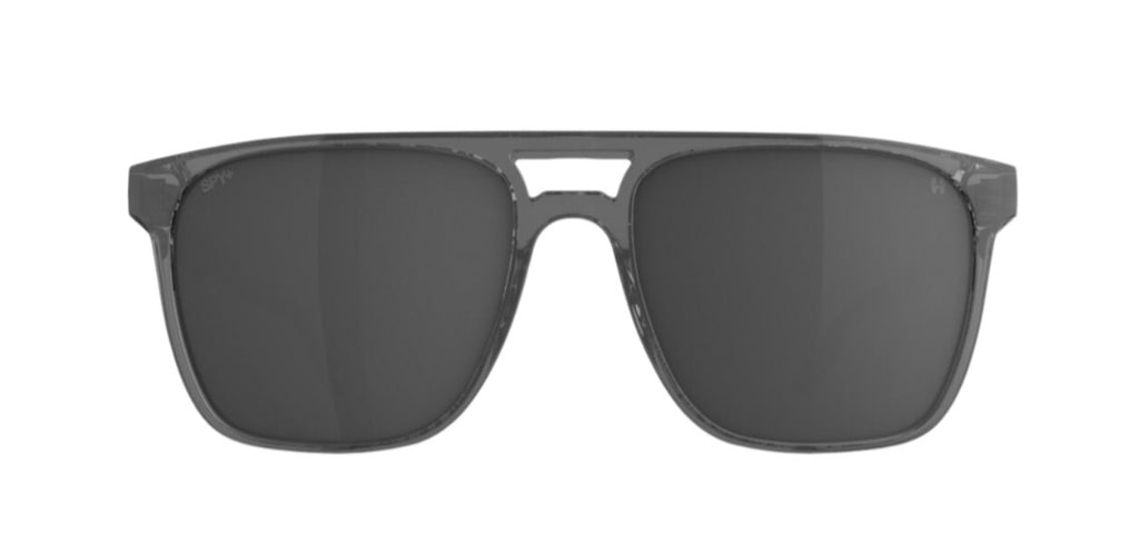 Spy Optic CZAR Sunglasses - Translucent Gunmetal / Happy Gray Gunmetal Mirror Lens