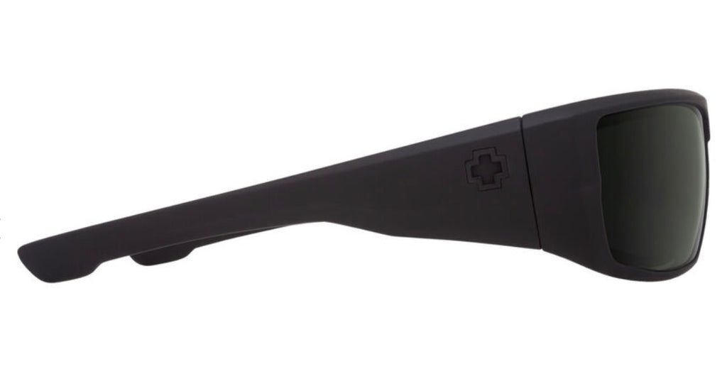 Spy Optic DIRK SOSI ANSI Sunglasses - MATTE Black / Happy Gray Green Lens