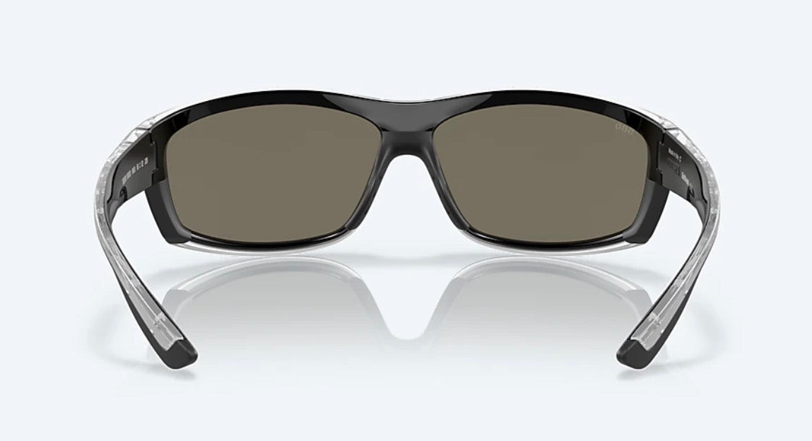 Costa Del Mar SALTBREAK Sunglasses - Silver / Blue Mirror Polarized 580 Glass Lens
