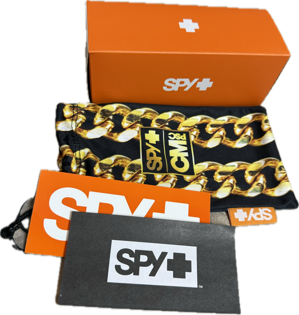 Spy Optic CYRUS Sunglasses - CLUB MIDNITE / Happy Bronze GOLD Spectra Mirror Lens