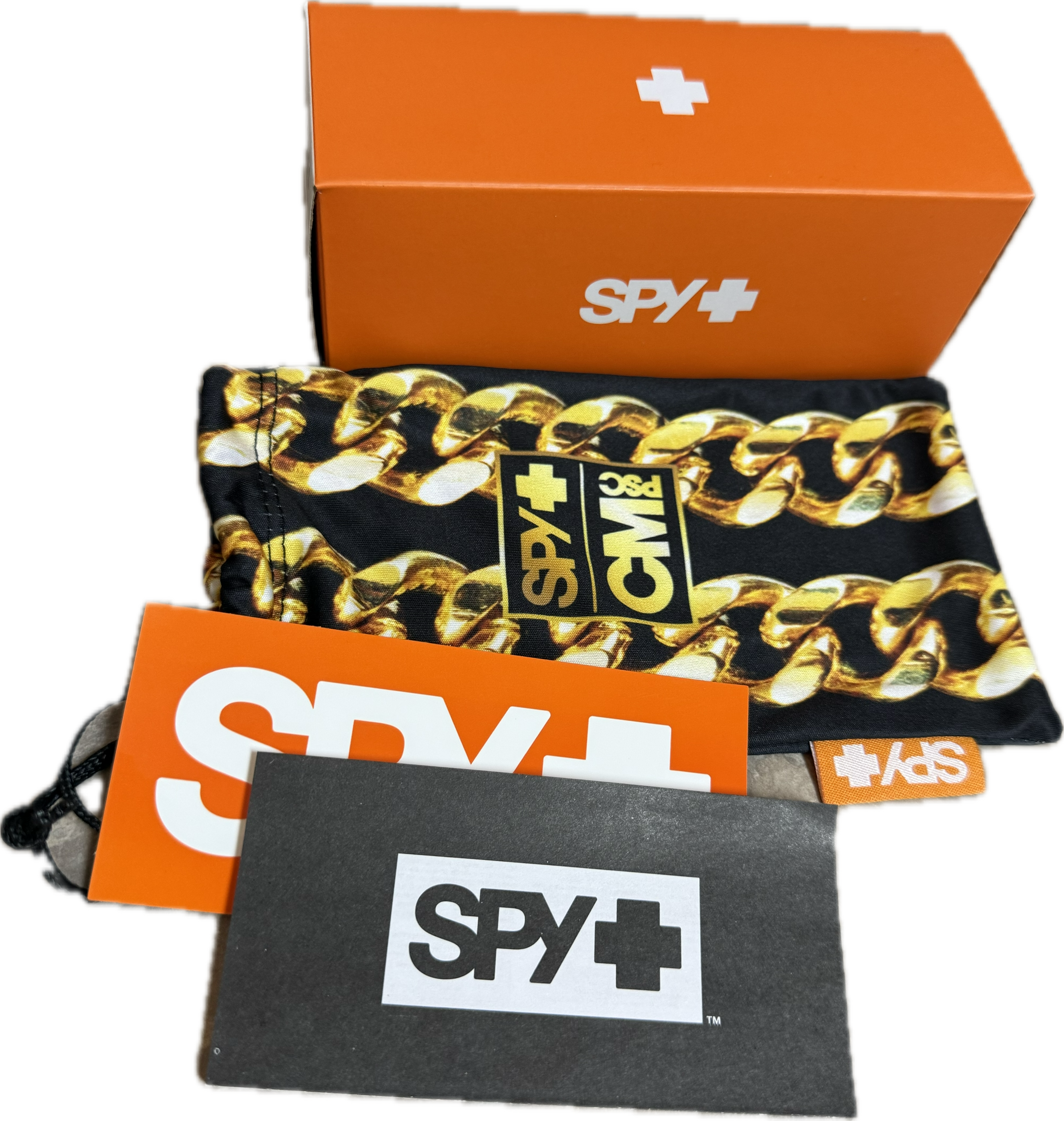 Spy Optic CYRUS Sunglasses - CLUB MIDNITE / Happy Bronze GOLD Spectra Mirror Lens