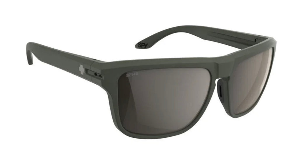 Spy Optic REGION Sunglasses - Matte OLIVE ANSI / Happy Bronze PEWTER Mirror Lens