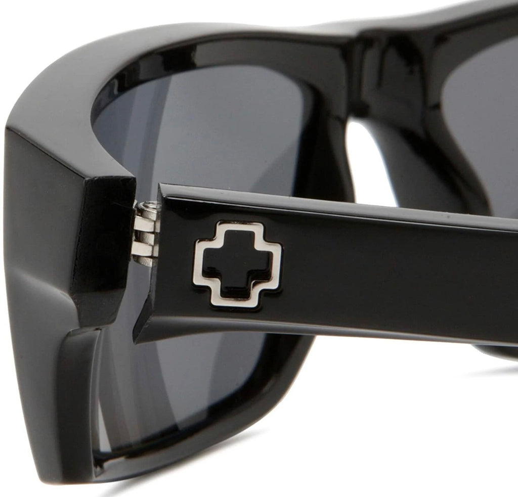 Spy Optic KASH Sunglasses - GLOSS Black / Happy Gray Green POLARIZED Lens