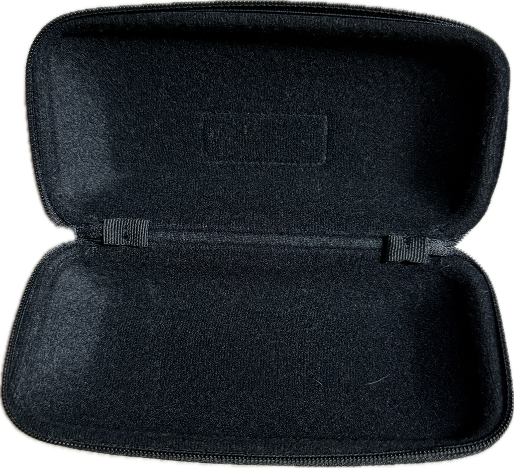 Spy HARD ZIPPER CASE - Fits ALL Spy Glasses w/Cleaning Cloth- NEW STYLE Large