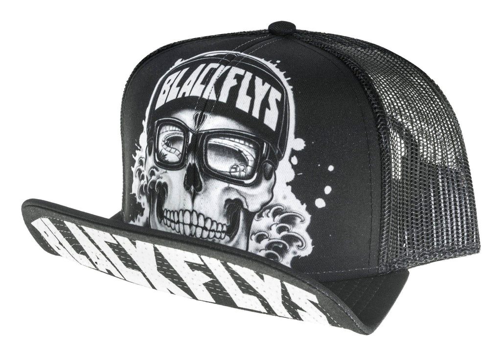 Black Flys Backyard Homie Flip-Bill Trucker SnapBack Hat