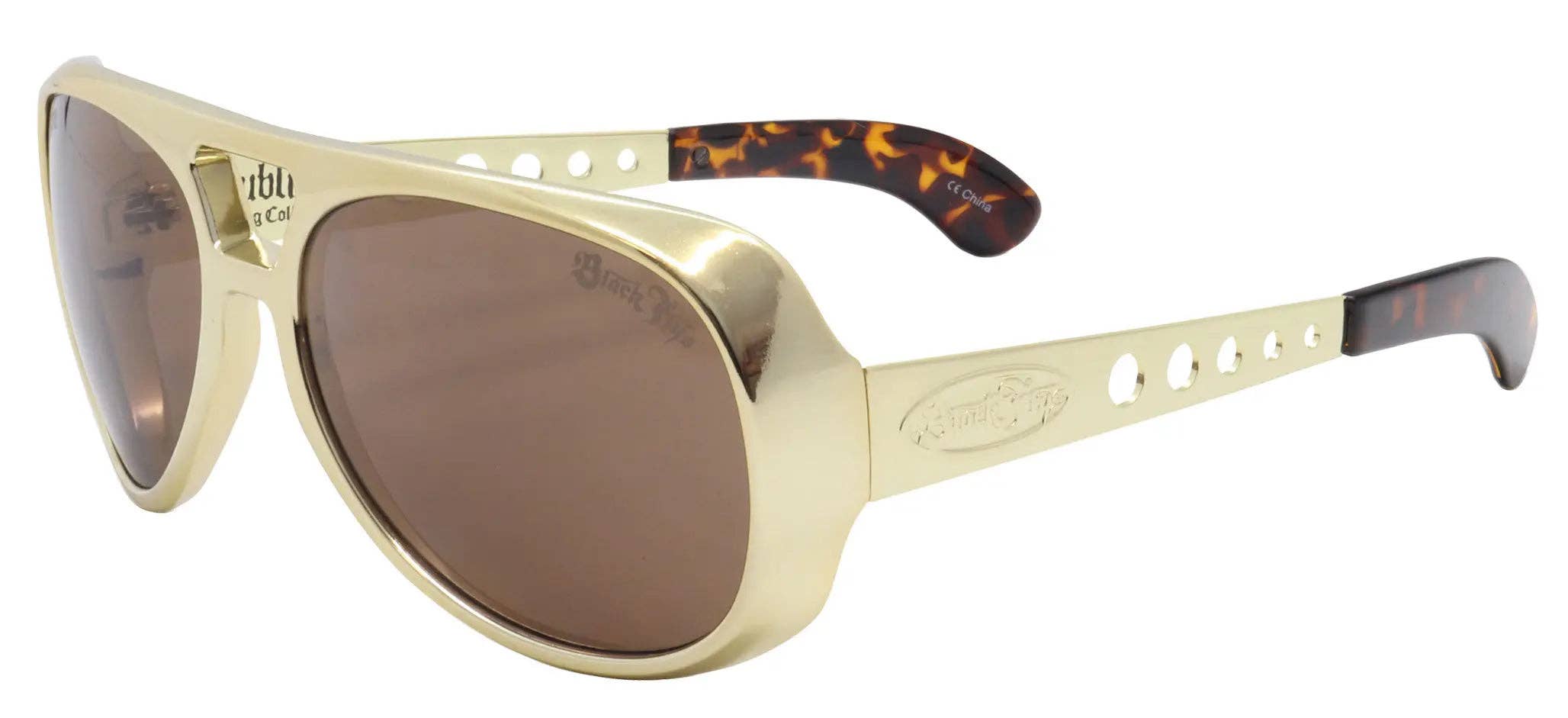 Black Flys King Fly SUBLIME Collab Sunglasses - Chrome / Smoke Lens
